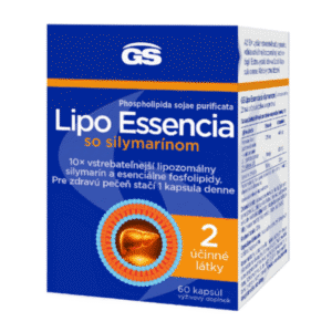 GS Lipo essencia so silymarínom 60 kapsúl