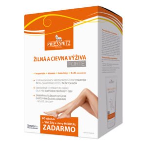 PRIESSNITZ Žilná a cievna výživa forte 60 kapsúl +125 ml