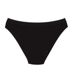 SNUGGS Menštruačné nohavičky Brief-Tencel pre silnú menštruáciu veľkosť M čierna farba 1 ks