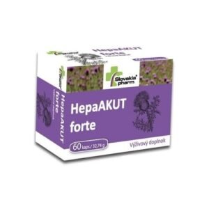 SLOVAKIAPHARM HepaAkut forte 60 kapsúl